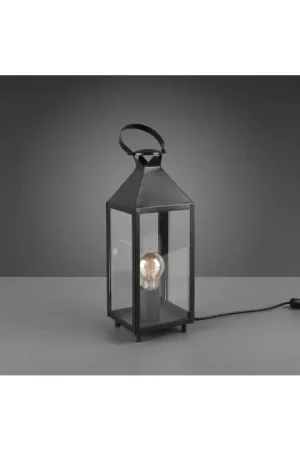 Weekendaanbieding Reality Farola Tafellamp LED Zwart, 1-licht