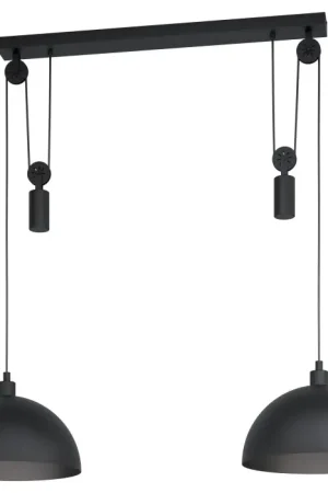Aanbieding Eglo WINKWORTH Hanger Zwart, 2-lichts