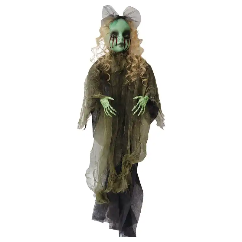 Laatste Kans Clayre & Eef Halloween decoratie Groen Kunststof