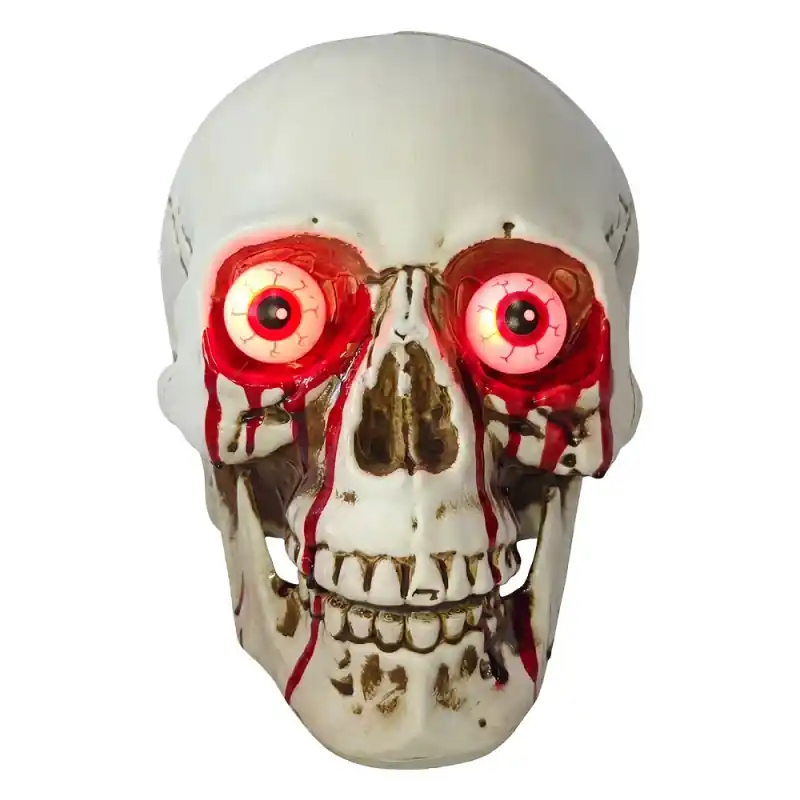 Laatste Kans Clayre & Eef Halloween decoratie Wit Kunststof