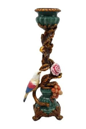 Voordeelprijs Clayre & Eef Kandelaar Goudkleurig Kunststof