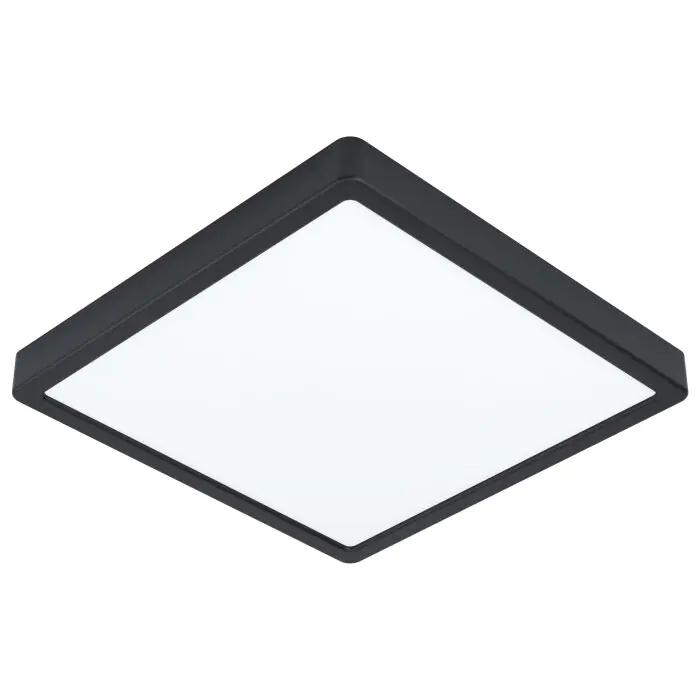 Eglo FUEVA Inbouw verlichting LED Zwart, 1-licht Actieprijs