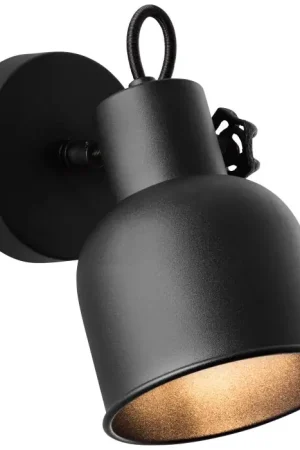 Superprijs Brilliant Rolet Spotlamp Zwart, 1-licht