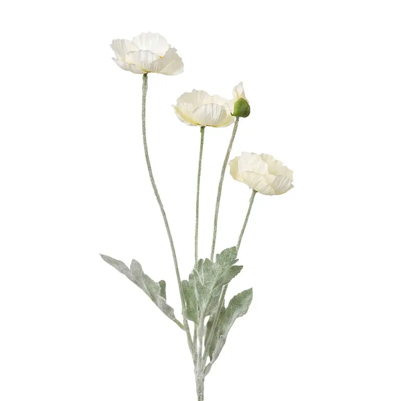Clayre & Eef Kunstbloem Wit Kunststof Flitsaanbieding