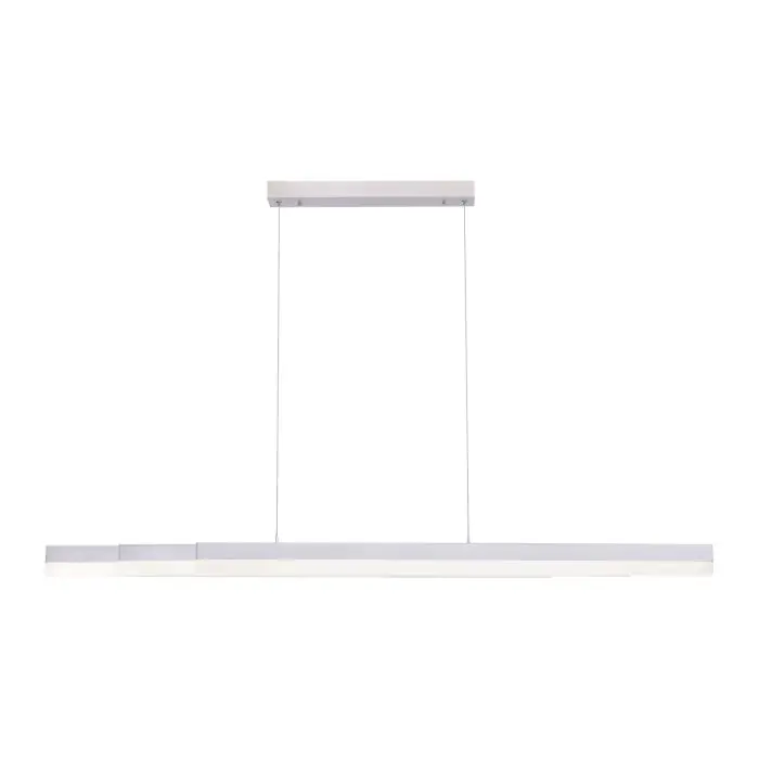 Paul Neuhaus Q-TOWER Hanglamp LED Aluminium, 3-lichts, Afstandsbediening Beperkte Voorraad