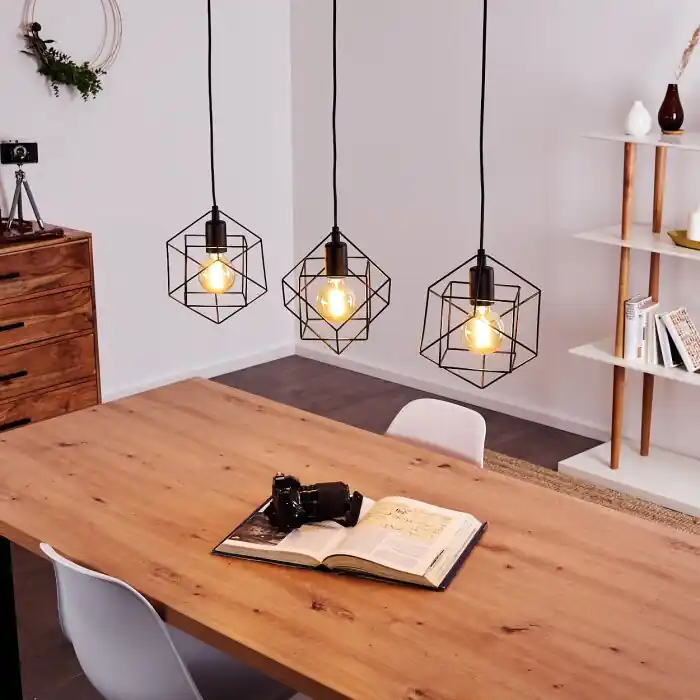 Pinguro Hanglamp Zwart, 3-lichts Beperkte Voorraad