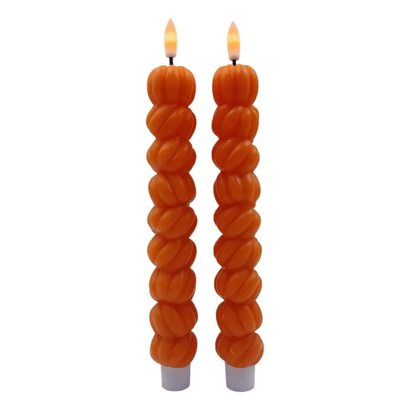 Laatste Versie Clayre & Eef Kandelaar Oranje