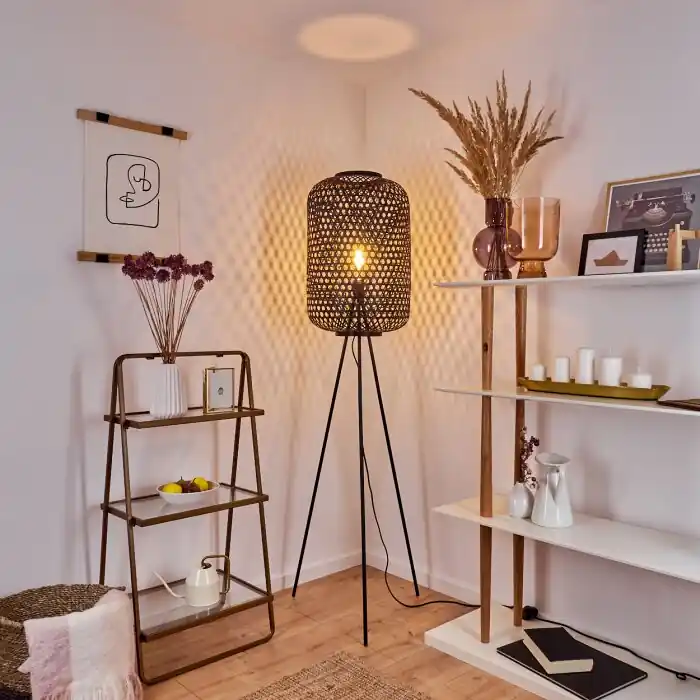 Quinto Staande lamp Zwart, 1-licht Fabrieksprijs