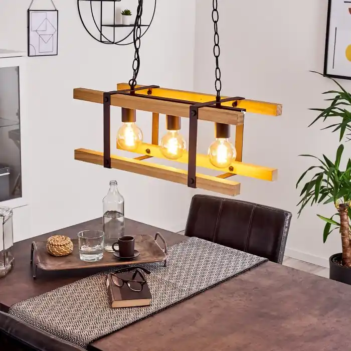 Maladera Hanglamp Roest, 3-lichts Korting