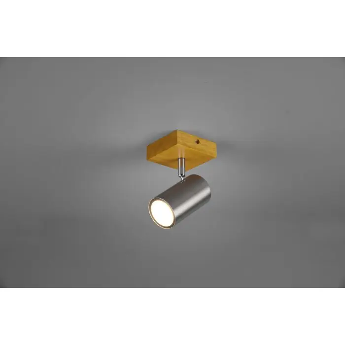 Bestseller Trio Marley Spotlamp Hout licht, 1-licht