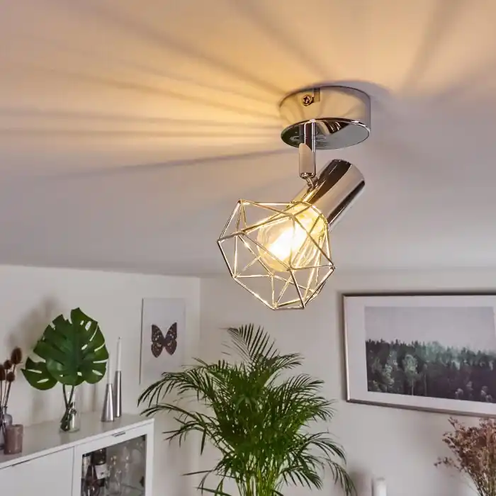 Op = Op Orebro Plafondlamp Chroom, 1-licht