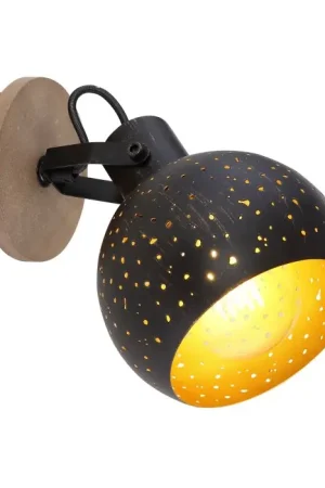 Beperkte Voorraad Globo ADAJA Spotlamp Zwart, 1-licht