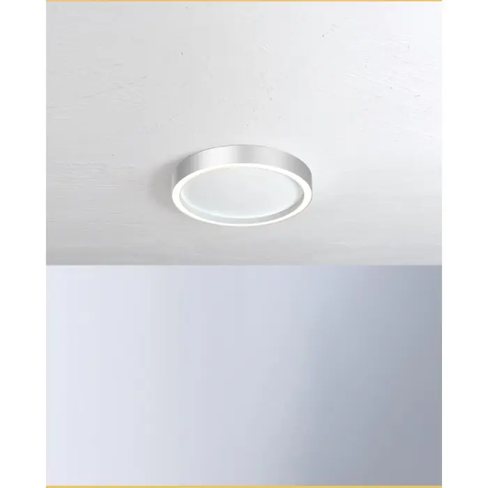 Bopp-Leuchten AURA Plafondlamp LED Zilver, Wit, 1-licht Meest Verkocht