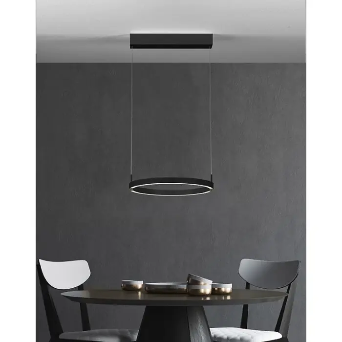 Laatste Kans Bopp-Leuchten FLOAT Hanglamp LED Zwart, 2-lichts