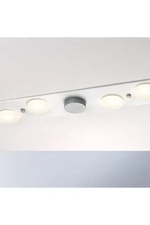 Laatste Kans Bopp-Leuchten PLANETS ONE Plafondlamp LED Zilver, Wit, 4-lichts