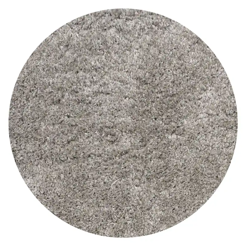 Laatste Kans Rond Vloerkleed Xilento Plush Silver