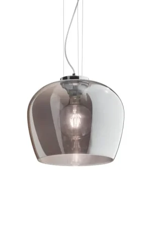 Beste Prijs Ideallux BLOSSOM Hanglamp Chroom, 1-licht