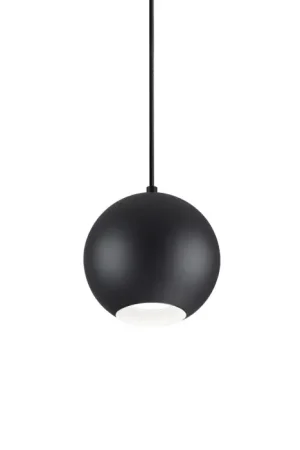 Ideallux MR Hanglamp Zwart, 1-licht Meest Verkocht
