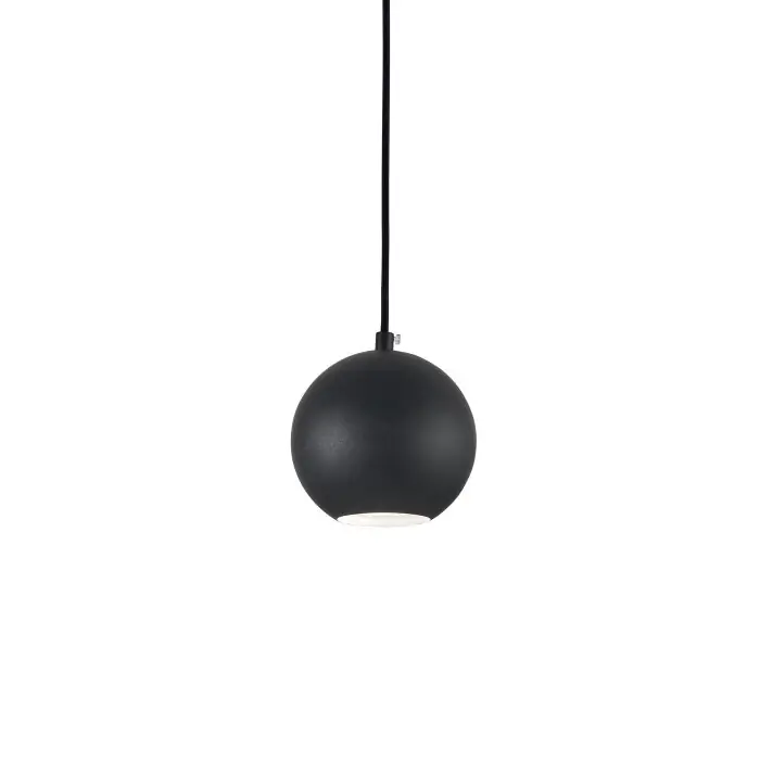Ideallux MR Hanglamp Zwart, 1-licht Nu Kopen