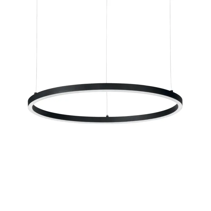 Express Levering Ideallux ORACLE Hanglamp LED Zwart, 1-licht