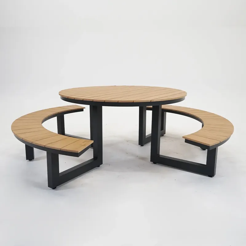 Vita Massa Picknicktafel Rond Picknickset Direct Beschikbaar