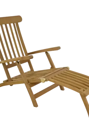 Alleen Vandaag Deckchair teak verstelbaar