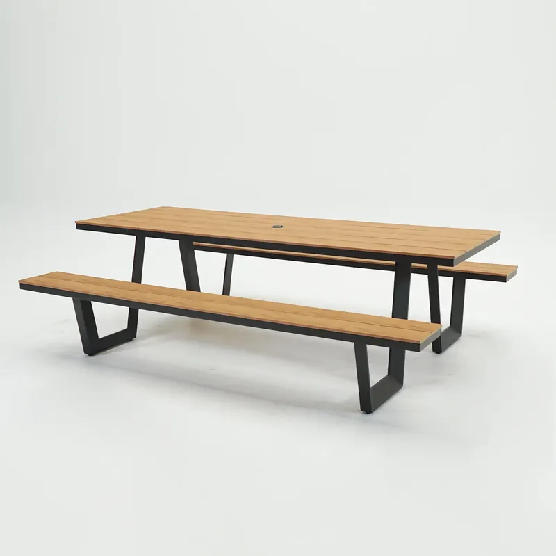 Vita Massa rechthoekige picknicktafel XL Express Levering