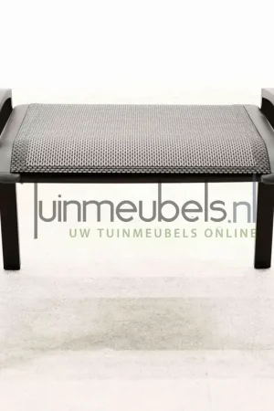 Voetenbank Primero alu grijs L60B53H46cm Seizoensaanbieding