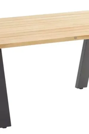 Ambassador high coffee table Natural teak 120 X 70 X 55 cm. Nieuw