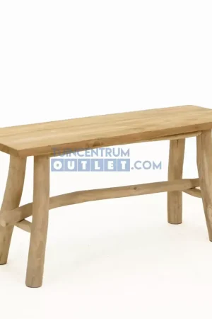 Veilige Betaling Bank teak 98x38h40cm naturel