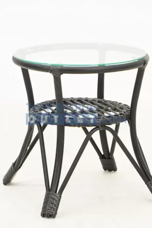 Vita Lester bijzettafel zwart hoog Flitsaanbieding