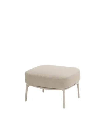 Voetenbank Calma Latte Taste 4SO Kussens Hocker Footstool Buiten Tuin 4 Seasons Outdoor Uitverkoop
