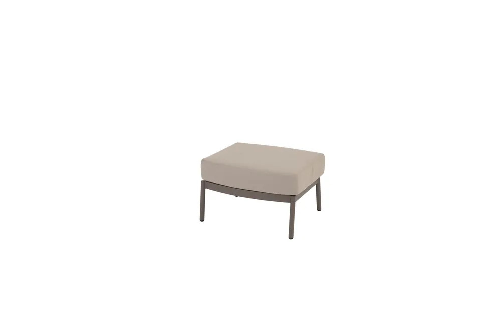 Bestel Nu Voetenbank Cannes Terre Taste 4SO Kussens Hocker Footstool Buiten Tuin 4 Seasons Outdoor