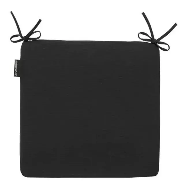 Zitje universeel 40x40x5 met rits Panama black Op = Op