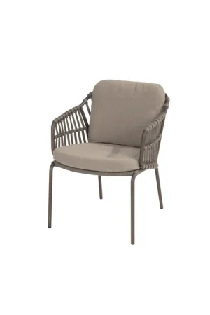 Dining Tuinstoel Capalbio Terre 4SO Lounge Stoel Buiten Fabrice Latte 4 Seasons Outdoor Speciale Aanbieding