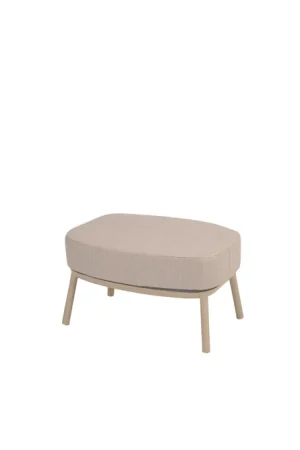 Voetenbank Puglia Latte 4SO Kussens Hocker Footstool Buiten Tuin 4 Seasons Outdoor Goedkoop