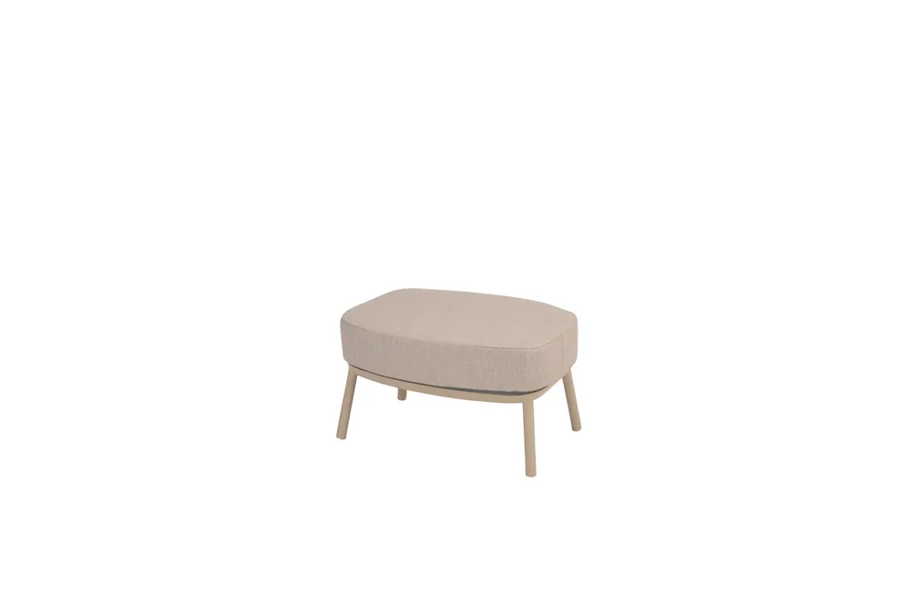 Voetenbank Puglia Latte 4SO Kussens Hocker Footstool Buiten Tuin 4 Seasons Outdoor Goedkoop