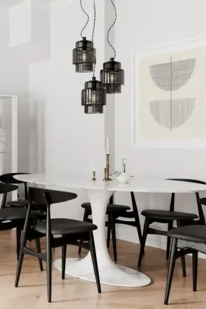 By Rydens Ebbot Hanger Zwart, 3-lichts Nieuw