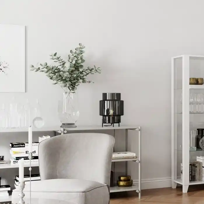 Uitverkoop By Rydens Ebbot Tafellamp Zwart, 1-licht