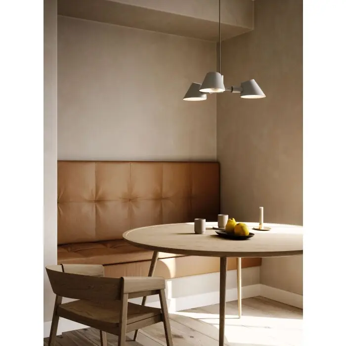 Design For The People by Nordlux STAY Hanger Grijs, 3-lichts Beste Prijs