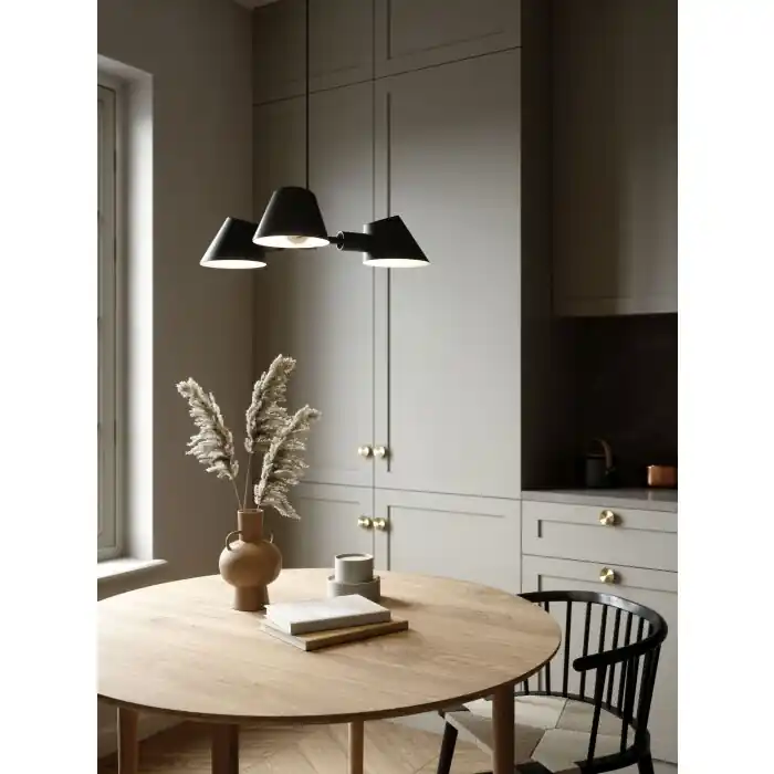 Must-Have Design For The People by Nordlux STAY Hanger Zwart, 3-lichts