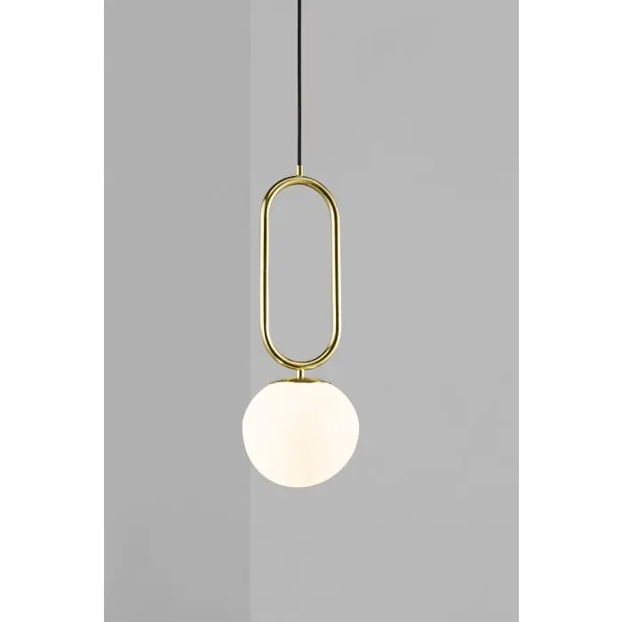 Finale Uitverkoop Design For The People by Nordlux SHAPES Hanglamp Messing, 1-licht