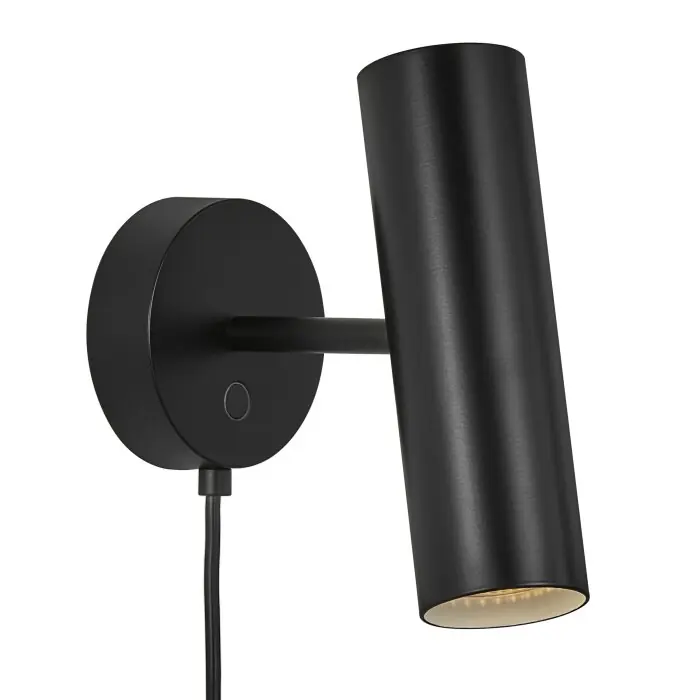 Design For The People by Nordlux MIB Muurlamp Zwart, 1-licht Express Levering