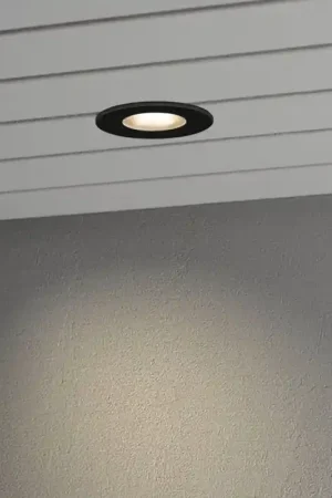 Konstsmide Inbouw plafondverlichting LED Zwart, 1-licht Gereduceerde Prijs