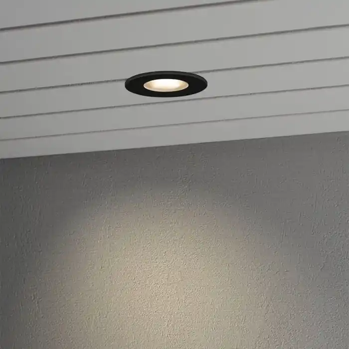 Konstsmide Inbouw plafondverlichting LED Zwart, 1-licht Gereduceerde Prijs