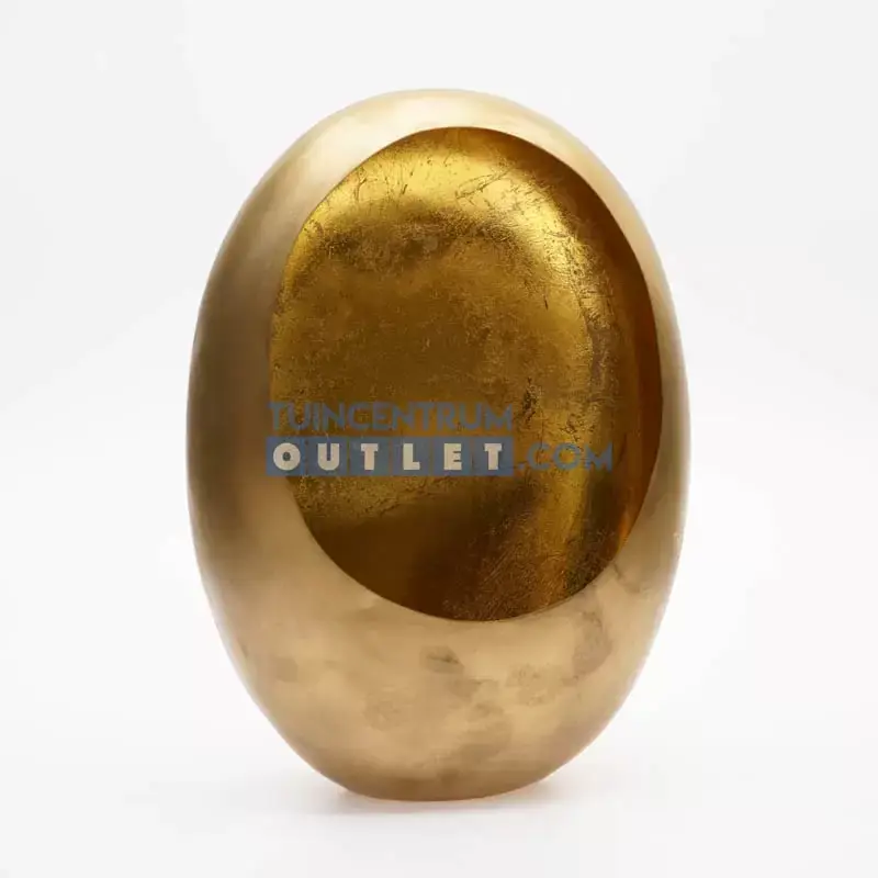 Standing Marrakech Egg Gold 31 14 40 T-light Ei Goud Kandelaar Daan Kromhout Korting