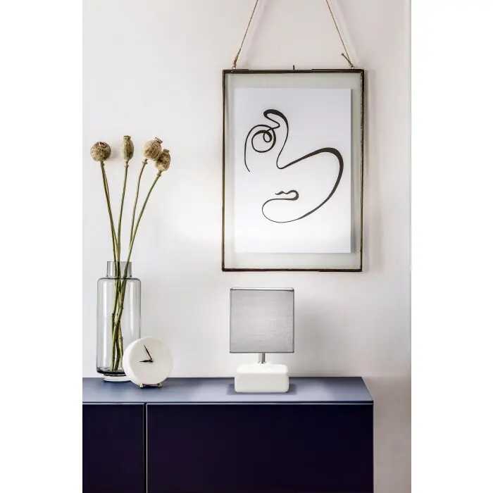 Weekendaanbieding Fabas Luce Taro Tafellamp Wit, 1-licht