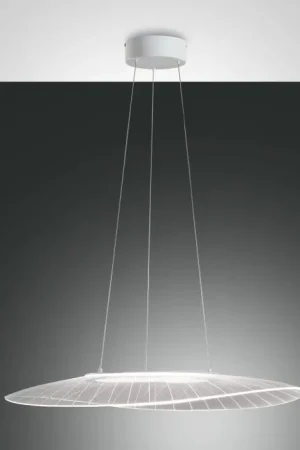 Veilige Betaling Fabas Luce Vela Hanglamp LED Wit, 1-licht