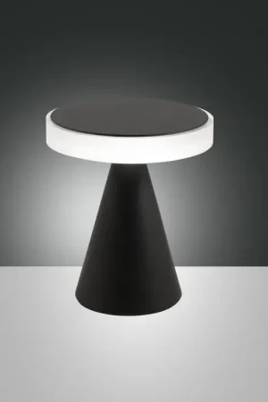 Veilige Betaling Fabas Luce Neutra Tafellamp LED Zwart, 1-licht
