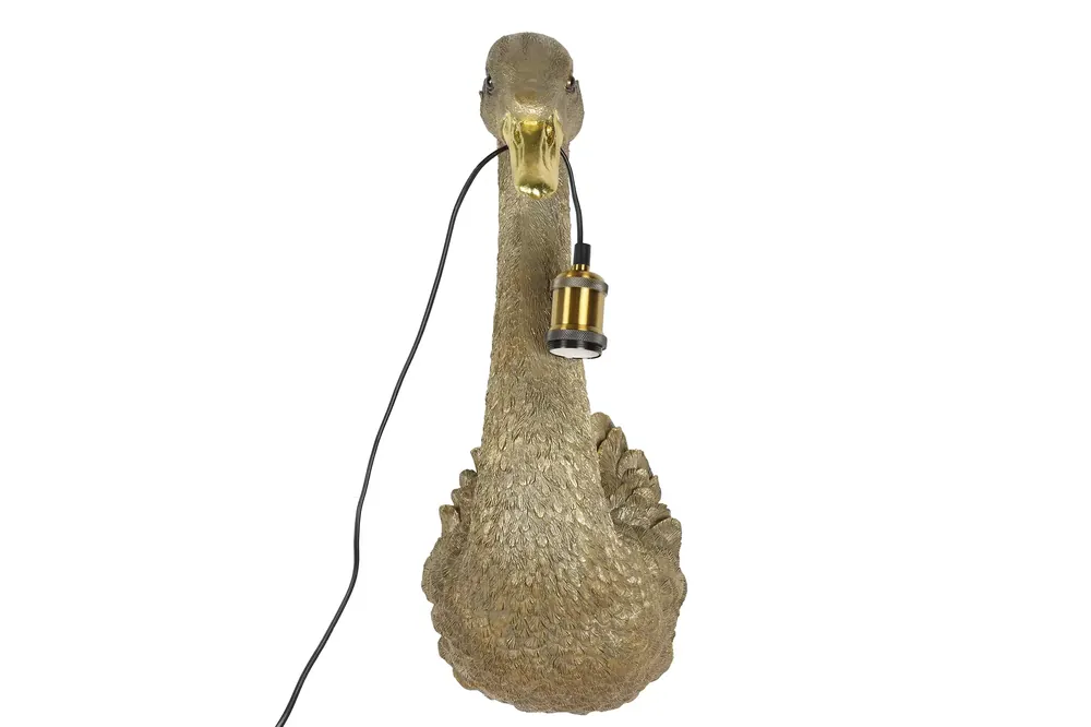 Direct Beschikbaar Wandlamp Zwaan Orwell 23 Goud Polystone Countryfield